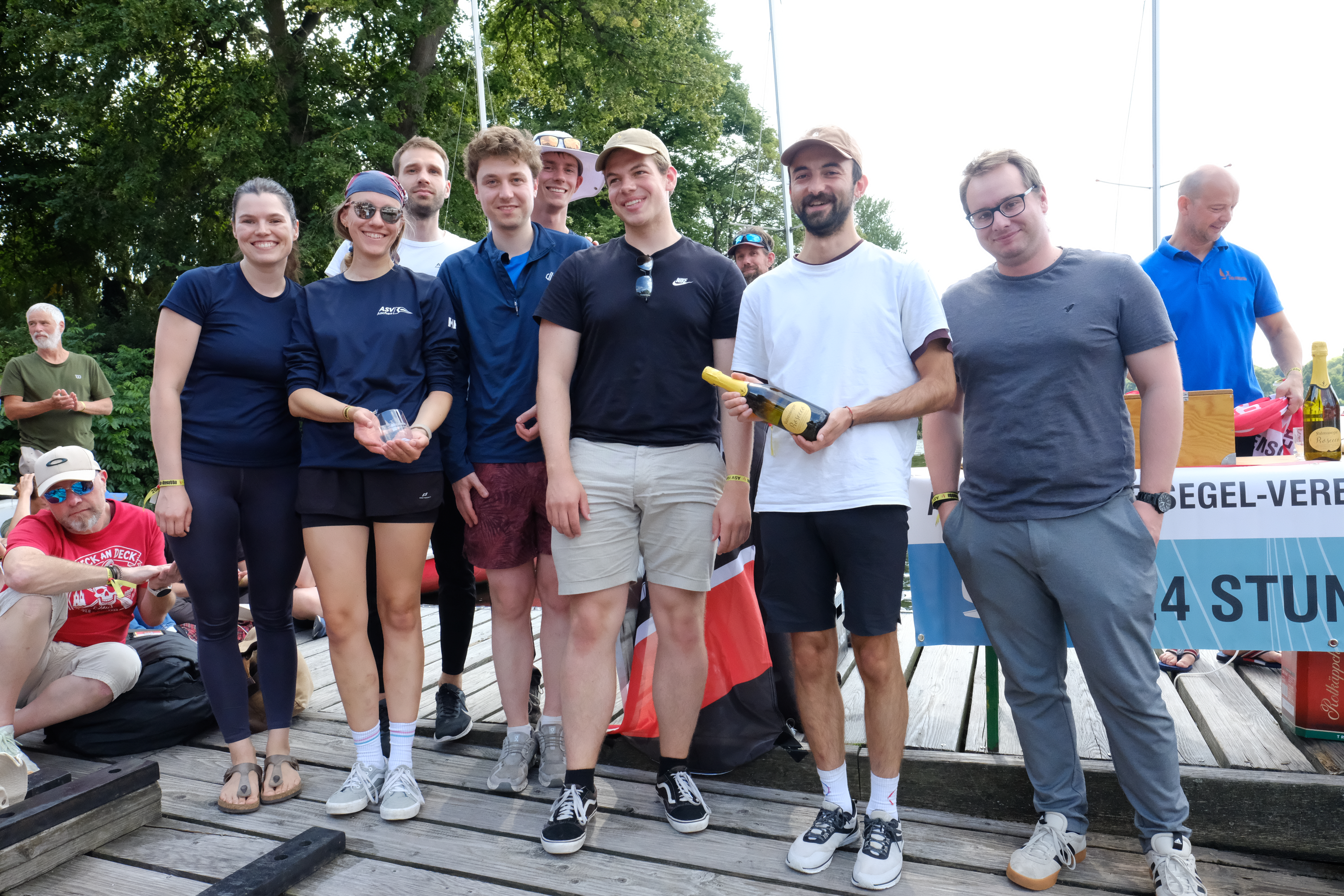 24h Regatta ASV Hamburg - Crew des Coco Jambos gewinnt FairSail-Preis